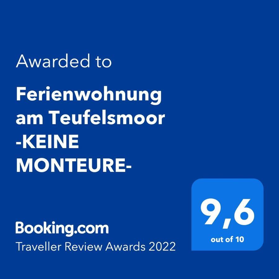 Ferienwohnung Am Teufelsmoor -Keine Monteure- Klein Wehnendorf Ngoại thất bức ảnh